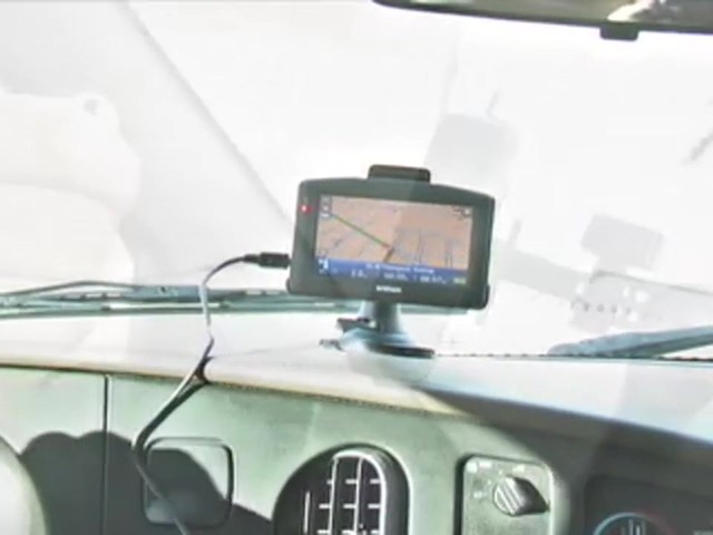InVion&reg; 4 3/10&quot; Touch Screen GPS Navigation Unit - image 3 from the video